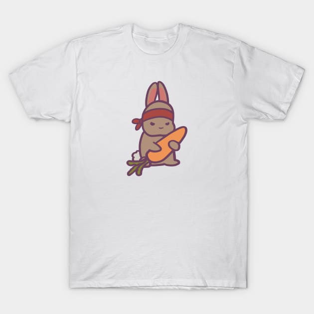 Bunny Commando T-Shirt by ThumboArtBumbo